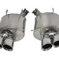 Corsa 13-13 Ford Mustang Shelby GT500 5.8L V8 Polished Sport Axle-Back Exhaust