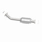 MagnaFlow Conv DF 01-04 Pathfinder Passenger Side Rear OEM