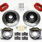 Wilwood Forged Dynalite P/S Park Brake Kit Drill-Red Impala 59-64 / Corvette 57-62