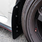 Rally Armor 17-21 Honda Civic Type R Red UR Mud Flap w/ Black Logo