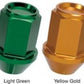 Project Kics 12X1.50 Bronze Leggdura Racing Lug Nuts (Laser Logo) - 20 PCS