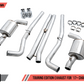 AWE Tuning 2017+ Dodge Charger 5.7L Touring Edition Exhaust - Non-Resonated - Chrome Silver Tips