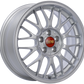 BBS RG-F 16x7 4x100 ET35 Sport Silver Wheel -70mm PFS/Clip Required