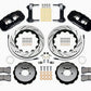 Wilwood AERO6 Front Hat Kit 14.00 Drilled 1999-2012 Subaru WRX w/Lines