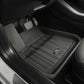 3D MAXpider 21-23 Polestar 2 Elitect 1st & 2nd Row Floormats - Black