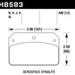 Hawk DR-97 Brake Pads for Aerospace Dynalite Caliper w/ 0.218in Center Hole
