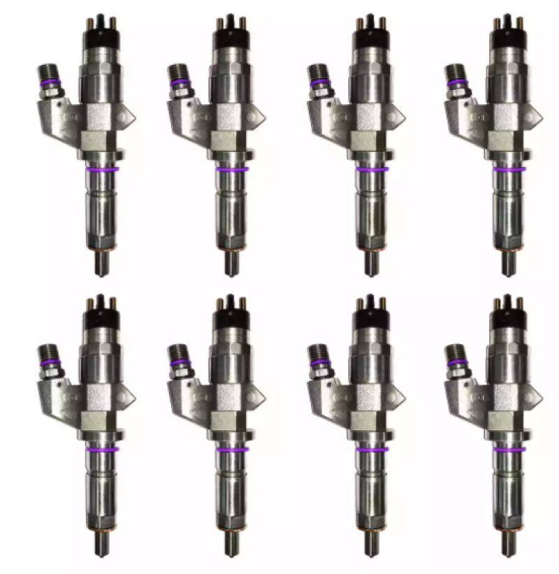 Exergy 01-04 Chevrolet Duramax LB7 Reman 200% Over Injector (Set of 8)