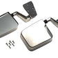 Kentrol 88-06 Jeep Wrangler YJ/TJ Mirror Kit Pair - Polished Silver