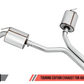 AWE Tuning Audi B9 SQ5 Non-Resonated Touring Edition Cat-Back Exhaust - No Tips (Turn Downs)