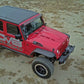 DV8 Offroad 07-18 Jeep Wrangler JK Metal Heat Dispersion Hood - Primer Black