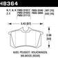Hawk HP+ Street Brake Pads