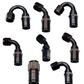 Fragola -12AN Race-Rite Crimp-On Hose End 90 Degree
