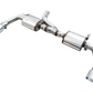 AWE Tuning 07-18 Jeep Wrangler JK/JKU 3.6L Tread Edition Axle-Back Dual Exhaust - Chrome Silver Tips