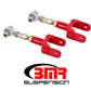 BMR 79-04 Fox Mustang Upper Control Arms On-Car Adj. Rod Ends - Red