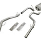 Corsa/dB 09-14 Dodge Ram Quad Cab/Short Bed 1500 4.7L V8 Polished Sport Cat-Back Exhaust