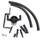 J&L 99-04 Ford Mustang GT Passenger Side Oil Separator 3.0 - Black Anodized