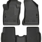 Husky Liners 2017 Jeep Compass Weatherbeater Black Front & 2nd Seat Floor Liners