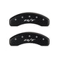 MGP 4 Caliper Covers Engraved Front & Rear RT Red finish silver ch