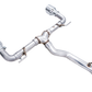 AWE Subaru BRZ/ Toyota GR86/ Toyota 86 Track Edition Cat-Back Exhaust- Chrome Silver Tips