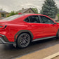 Rally Armor 2022 Subaru WRX Black UR Mud Flap w/ Red Logo