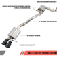 AWE Tuning Mk5 Jetta 2.0T - GLI Touring Edition Exhaust - Diamond Black Tips
