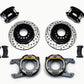 Wilwood D154 P/S Park Brake Kit Drilled Chevy C-10 2.42 Offset 5-lug