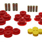 Energy Suspension 97-06 Jeep Wrangler TJ Red Rear Control Arm Bushings (Must reuse OEM Outer Shells)