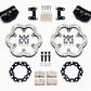 Wilwood GP320 Front Kit Top Mount 10.50in SuperAlloy Vntd Rtr Asph Midget