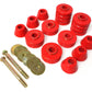 Energy Suspension Gm Body Mounts - Red
