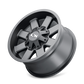 ION Type 141 20x9 / 8x180 BP / 18mm Offset / 124.1mm Hub Satin Black Wheel