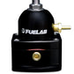 Fuelab 515 EFI Adjustable FPR Large Seat 25-90 PSI (2) -10AN In (1) -6AN Return - Black