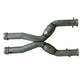 BBK 79-04 Mustang Coyote Swap Short Mid X Pipe w Catalytic Converters 3.0 For BBK Long Tube Headers