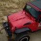 DV8 Offroad 07-18 Jeep Wrangler JK Metal Heat Dispersion Hood - Primer Black