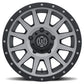 ICON Compression 17x8.5 5x150 25mm Offset 5.75in BS 110.1mm Bore Titanium Wheel