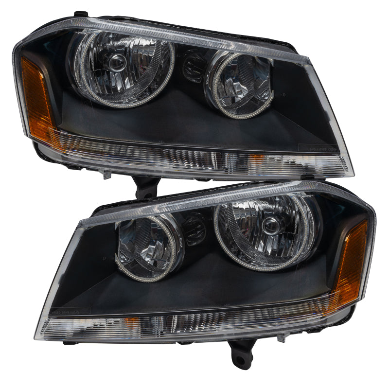 Oracle 08-14 Dodge Avenger RT SMD HL - Black - ColorSHIFT w/ Simple Controller
