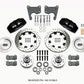 Wilwood Dynapro 6 Front Hub Kit 12.19in Drilled 65-72 CDP C Body -Drum