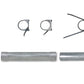 Diamond Eye KIT 4in CB MFLR RPLCMENT PIPE SGL AL: 2004.5-2007.5 DODGE CUMMINS 600
