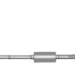 Gibson 92-94 Chevrolet C3500 Cheyenne 6.5L 3in Cat-Back Single Exhaust - Stainless