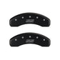 MGP 4 Caliper Covers Engraved Front & Rear Trailblazer style/SS Red finish silver ch