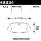 Hawk 13-16 Land Rover Range Rover / 14-16 Land Rover Range Rover Sport LTS Street Rear Brake Pad