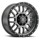 ICON Alpha 20x9 8x180 12mm Offset 5.5in BS Gunmetal Wheel