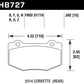 Hawk 2014 Chevrolet Corvette DTC-70 Rear Brake Pads