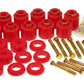 Prothane 97-01 Jeep TJ 1in Lift Body Mount Kit - Red