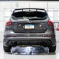 AWE Tuning Ford Focus RS Touring Edition Cat-back Exhaust- Non-Resonated - Chrome Silver Tips