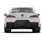 Rally Armor - 23-24 Acura Integra + Integra Type-S Black UR Mud Flap W/White Logo (No Drilling Req.)