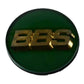 BBS Center Cap 56mm Green/Gold (56.24.012)