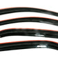 AVS 16-18 Honda HR-V Ventvisor In-Channel Front & Rear Window Deflectors 4pc - Smoke