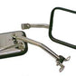 Rugged Ridge 87-95 Jeep Wrangler YJ Stainless Steel CJ-Style Side Mirror Kit