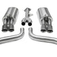 Corsa 86-91 Chevrolet Corvette C4 5.7L V8 L98 Polished Sport Cat-Back Exhaust