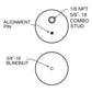 Firestone Ride-Rite Replacement Bellow 267C (For Kit PN 2361/2384/2430/2350/2458/2377) (W217606397)